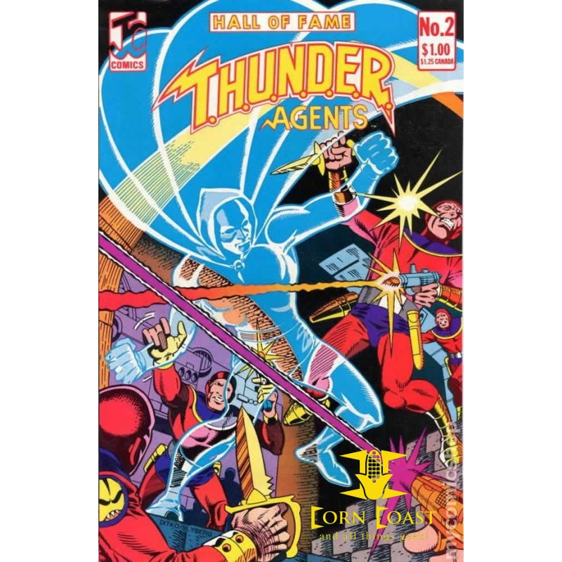 Hall of Fame featuring The T.H.U.N.D.E.R. Agents #2 - Back 