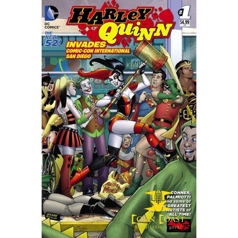 Harley Quinn Invades Comic Con Intl San Diego (2014) #1A - 