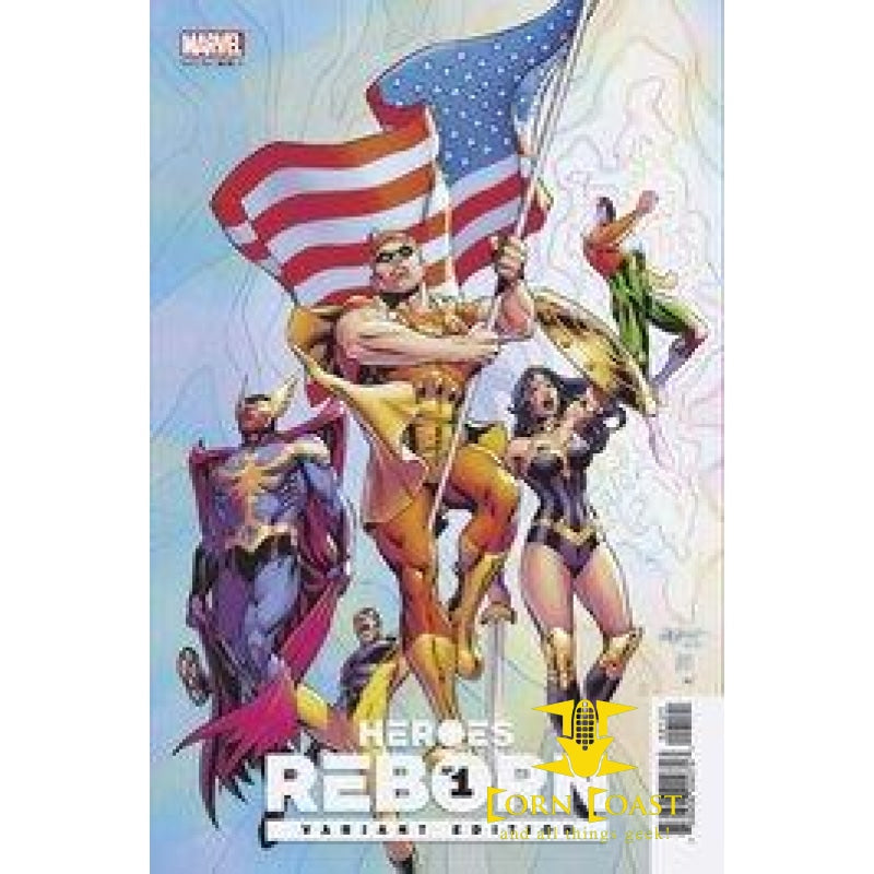 HEROES REBORN #1 (OF 7) PACHECO SQUADRON SUPREME VAR NM - 