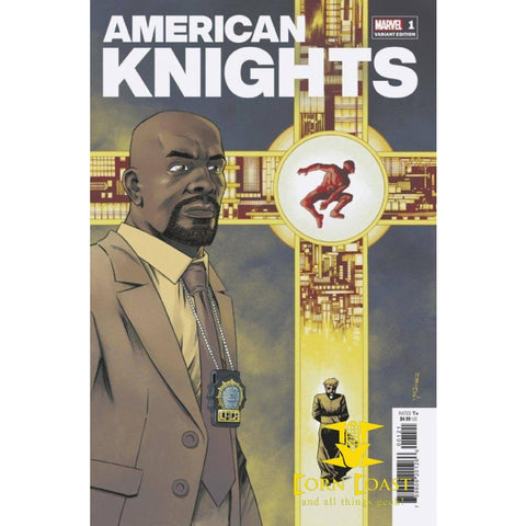 Heroes Reborn: American Knights #1 Shalvey Variant - Back 