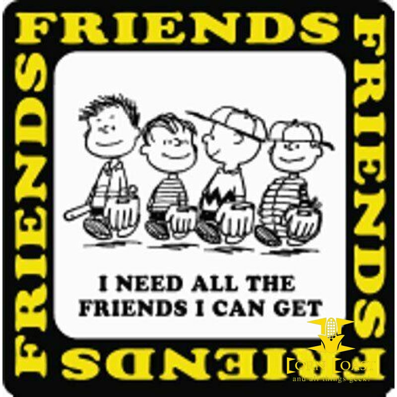 I Need All the Friends I Can Get by Charles M Schulz HC - 