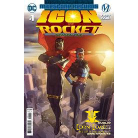 ICON & ROCKET SEASON ONE #1 (OF 6) CVR A TAURIN CLARKE - 