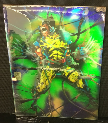 6 x 7.5 Wolverine Hologram Sticker