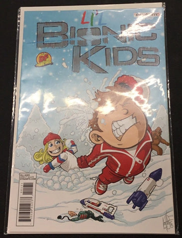 LI'L BIONIC KIDS ONE-SHOT DF EXCLUSIVE COVER NM