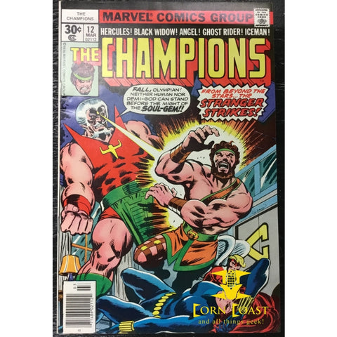 Champions (1975-1978 Marvel 1st Series) #12 NM - Corn Coast Comics