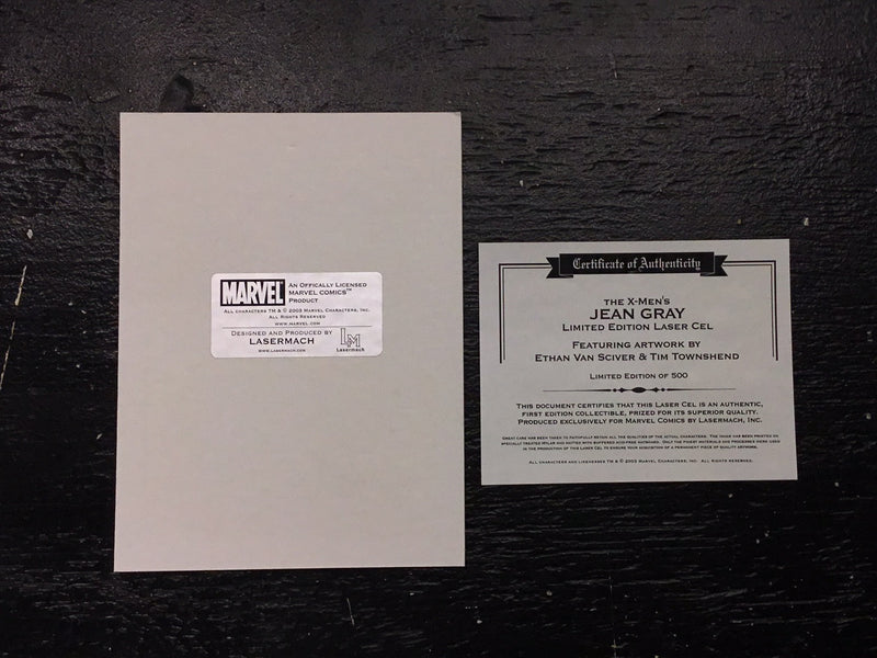 Limited Edition X-Men Jean Gray laser cut cel