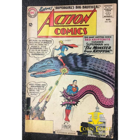 Action Comics (1938 DC) #303 VG - Corn Coast Comics