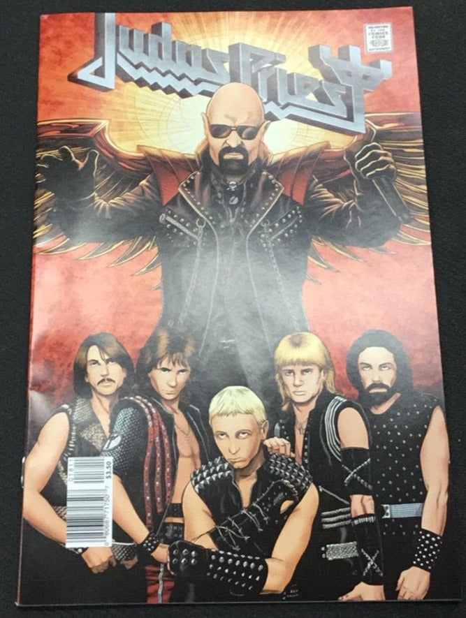 ROCK & ROLL BIOGRAPHIES CVR A JUDAS PRIEST NM