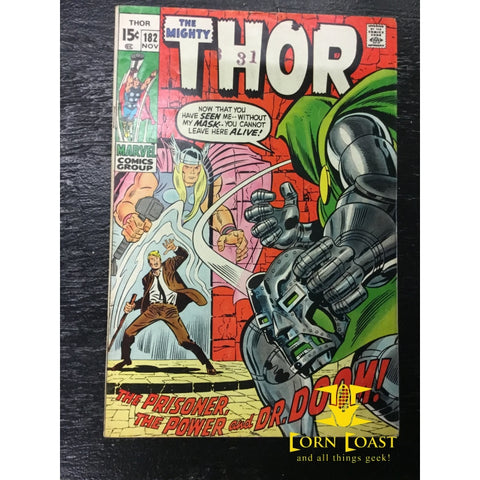 Thor (1962-1996 1st Series Journey Into Mystery) #182 VF-NM