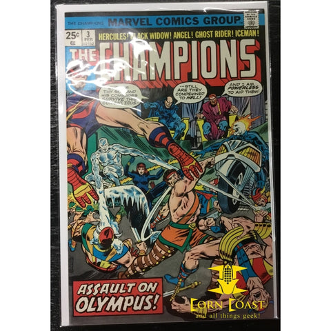Champions (1975-1978 Marvel 1st Series) #3 NM - Corn Coast Comics