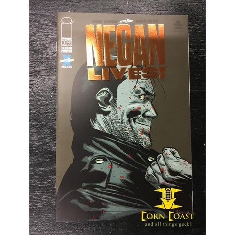Walking Dead Negan Lives #1 Bronze 2nd Printing Variant One Per Store - Corn Coast Comics