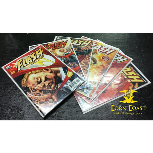 Flash Rebirth 1-6 all variant covers (1 of 25)! Save a bundle. - Corn Coast Comics