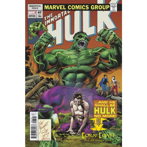 IMMORTAL HULK #47 BENNETT HOMAGE VAR - Back Issues