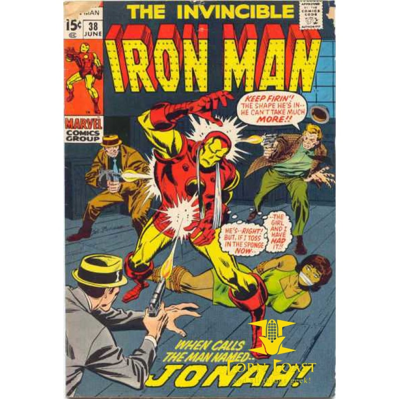 Iron Man #38 FN - Back Issues