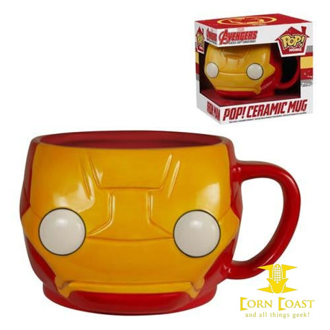 Iron Man Pop Ceramic Mug Funko - Corn Coast Comics