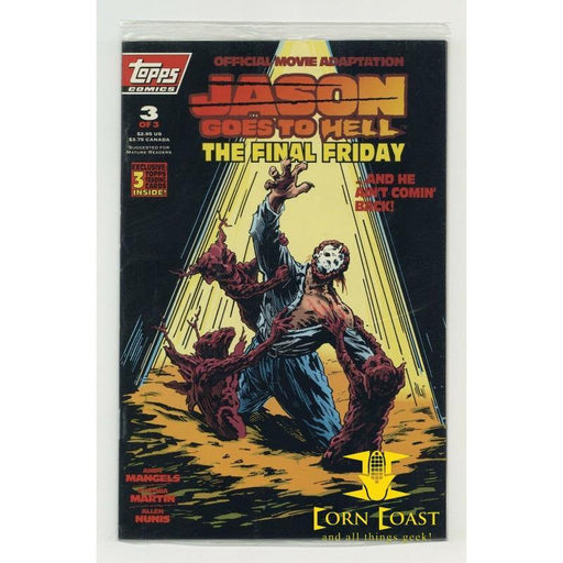 Jason Goes to Hell The Final Friday (1993) #3P NM - Back 
