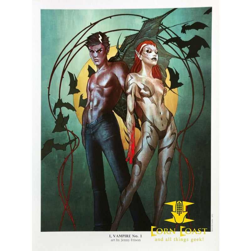 JENNY FRISON I VAMPIRE 1 DC New 52 Portfolio Plate 2011 