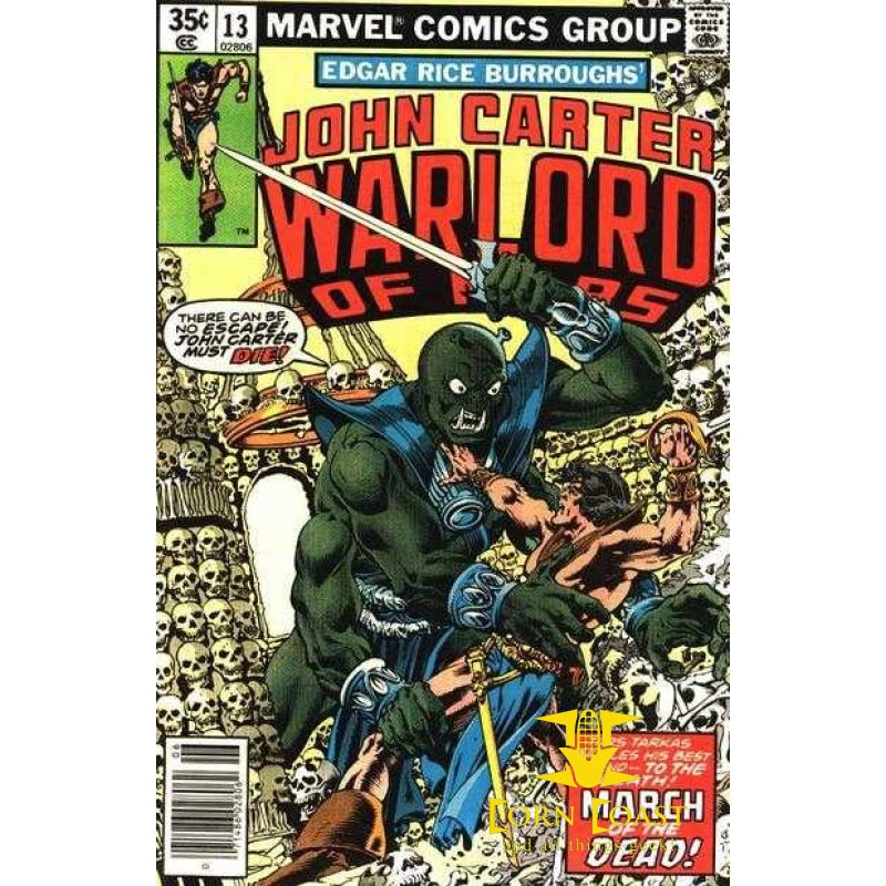 John Carter Warlord of Mars #13 VF - Back Issues