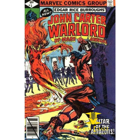 John Carter Warlord of Mars (1977 Marvel) Annual #3 NM - 