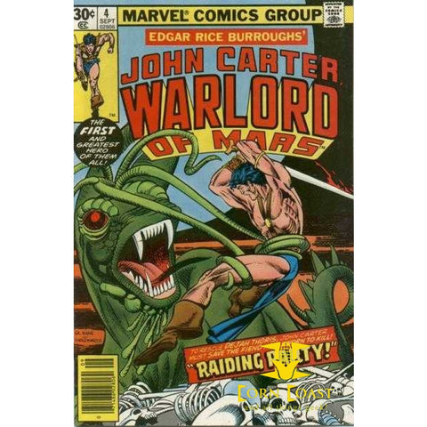 John Carter Warlord of Mars #4 VF - Back Issues