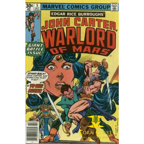 John Carter Warlord of Mars #5 VF - Back Issues