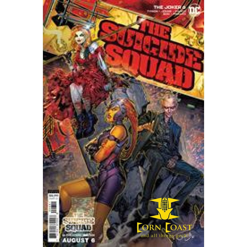 JOKER #6 CVR D JONBOY MEYERS THE SUICIDE SQUAD MOVIE VAR - 