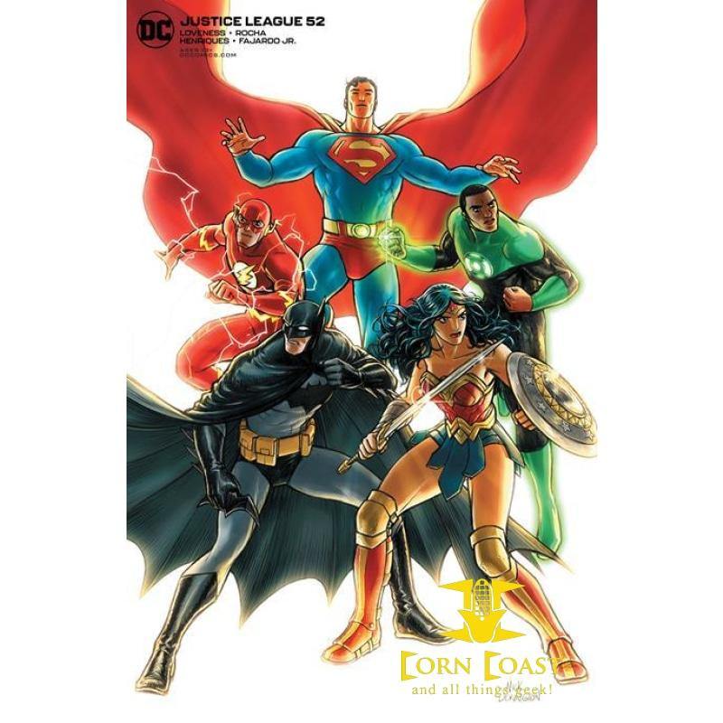 JUSTICE LEAGUE #52 CVR B NICK DERINGTON VAR - New Comics
