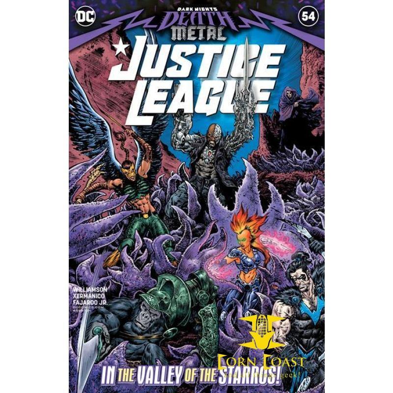 JUSTICE LEAGUE #54 CVR A LIAM SHARP (DARK NIGHTS DEATH 
