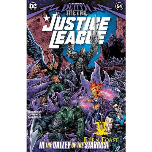 JUSTICE LEAGUE #54 CVR A LIAM SHARP (DARK NIGHTS DEATH 