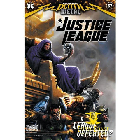 JUSTICE LEAGUE #57 CVR A LIAM SHARP (DARK NIGHTS DEATH 