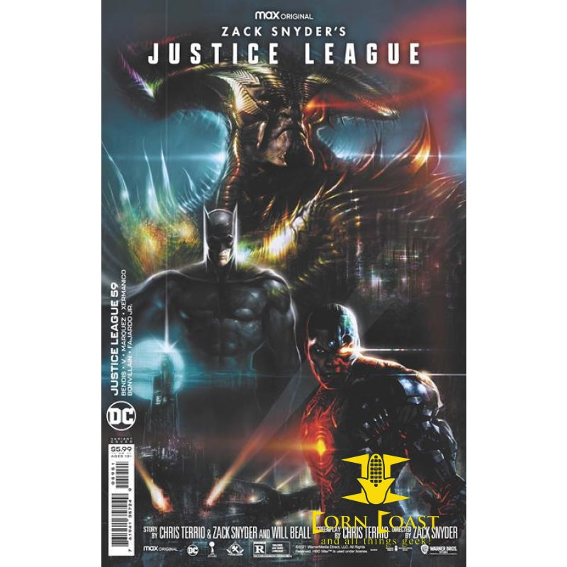 JUSTICE LEAGUE #59 CVR E LIAM SHARP SNYDER CUT VARIANT - New