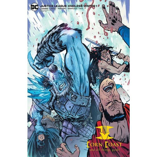 JUSTICE LEAGUE ENDLESS WINTER #1 (OF 2) CVR B DANIEL WARREN 