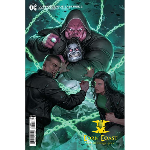 JUSTICE LEAGUE LAST RIDE #2 CVR B INHYUK LEE CARD STOCK VAR 