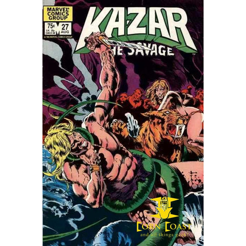Ka-Zar the Savage #27 NM - Back Issues
