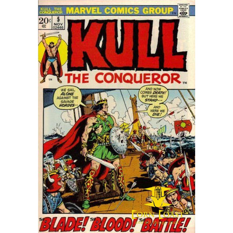 Kull the Conqueror #5 VF - Back Issues