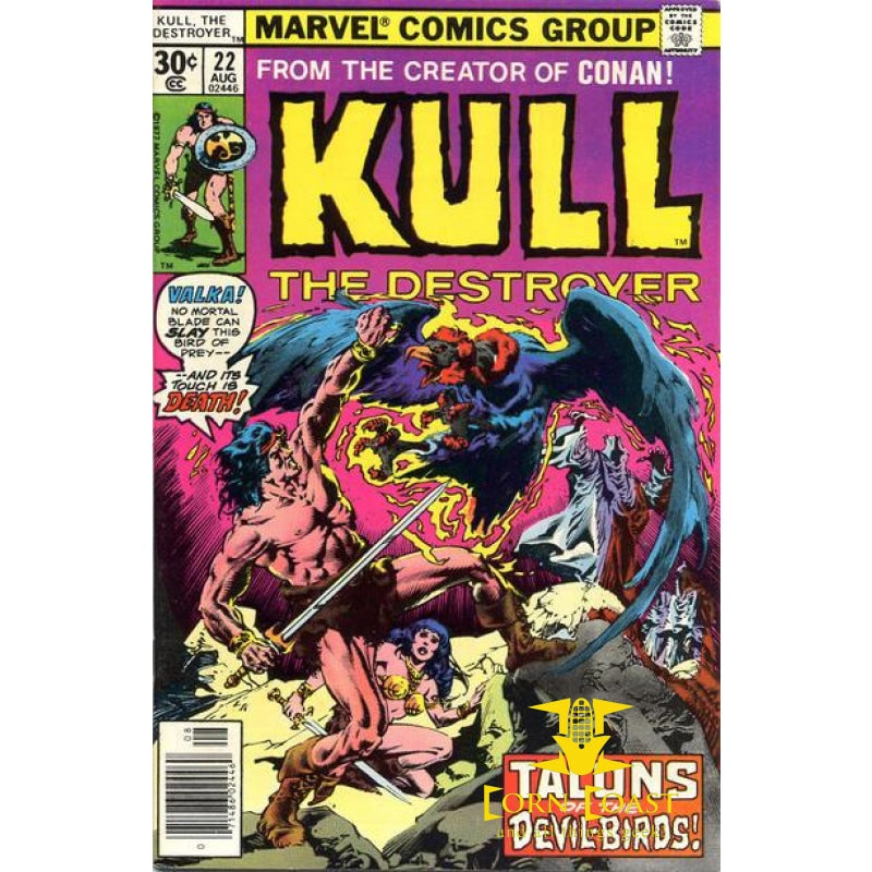 Kull The Destroyer #22 VF - Back Issues
