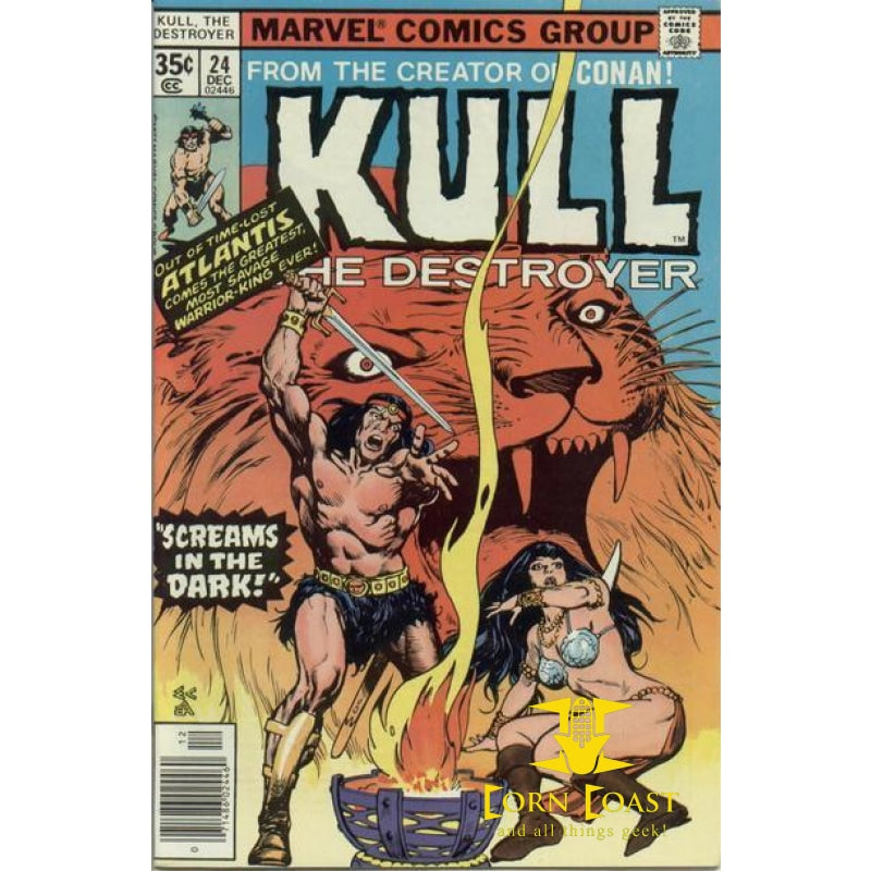 Kull The Destroyer #24 VF - Back Issues