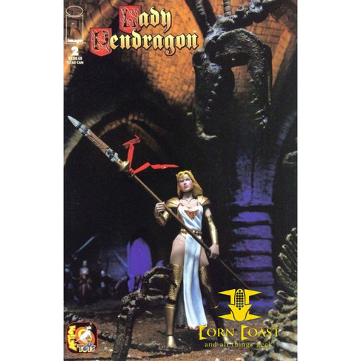 Lady Pendragon #2 Action Toys Variant Edition NM - Back 