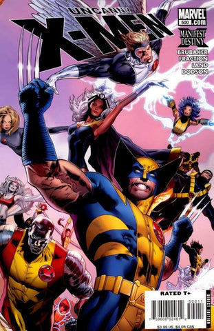 Uncanny X-Men #500 Greg Land Wraparound Cover NM