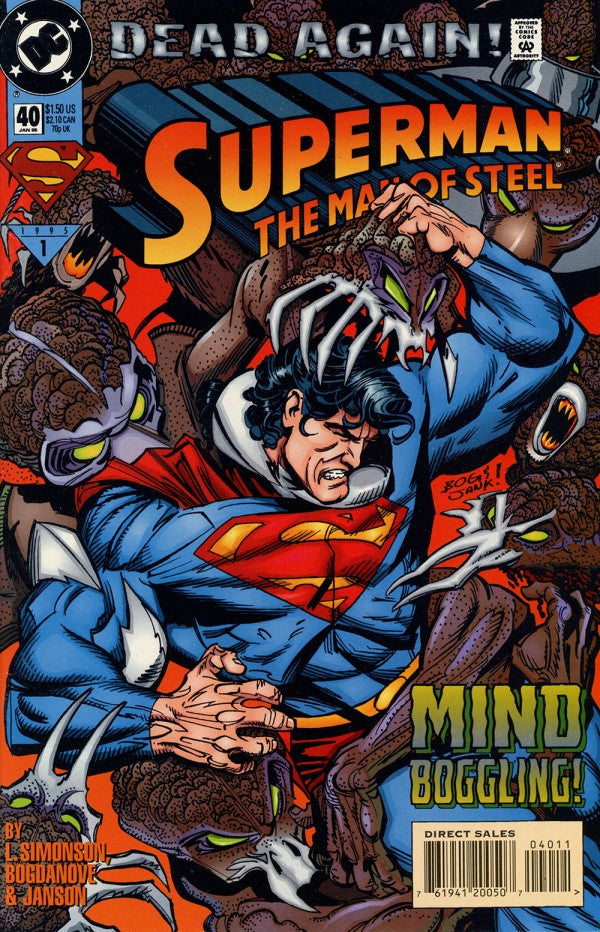 Superman: The Man of Steel #40 VF