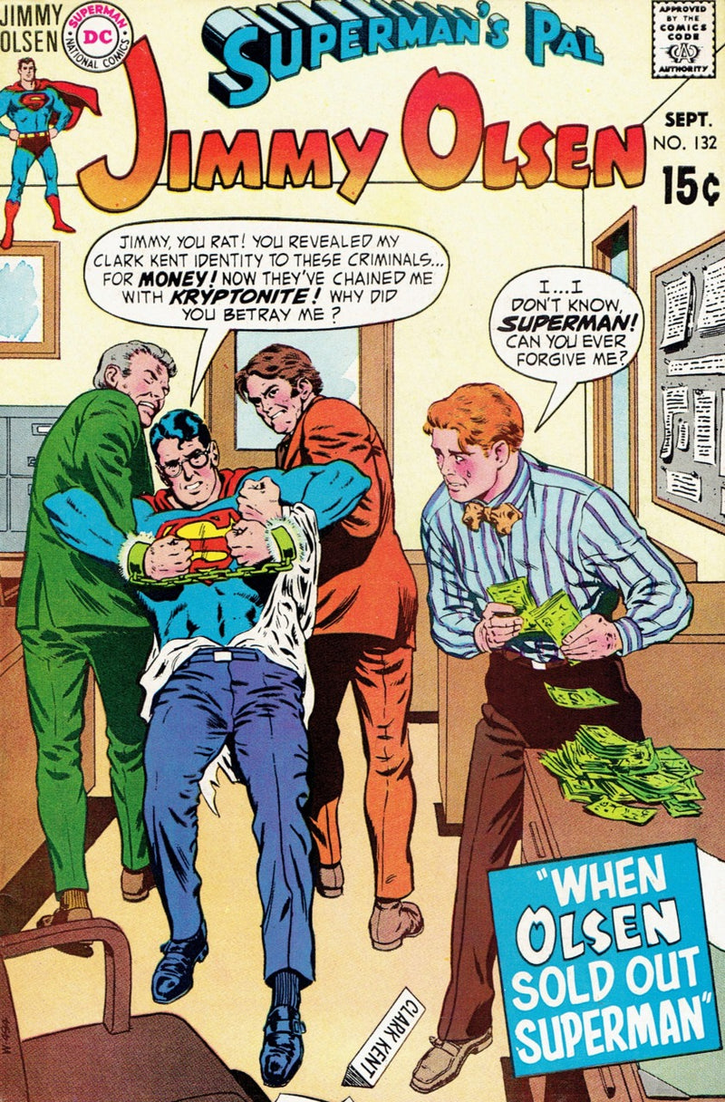 Superman's Pal, Jimmy Olsen #132 VF