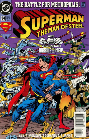 Superman: The Man of Steel #34 VF