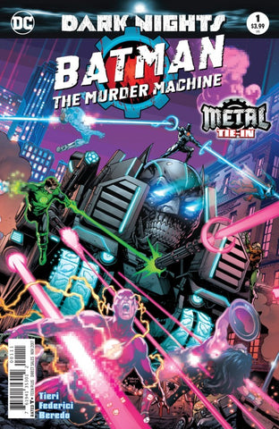 BATMAN THE MURDER MACHINE #1 (METAL) NM