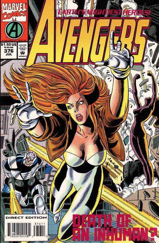 The Avengers (vol 1) #376 VF
