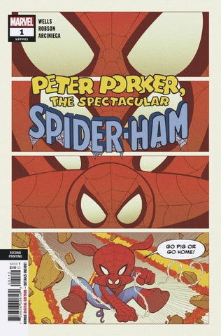 Spider-Ham (vol 2) #1 2nd Printing NM