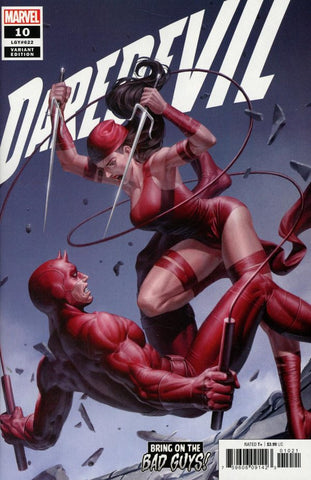 Daredevil #10 (vol 6) Jung-Geun Yoon Bring on the Bad Guys Variant NM