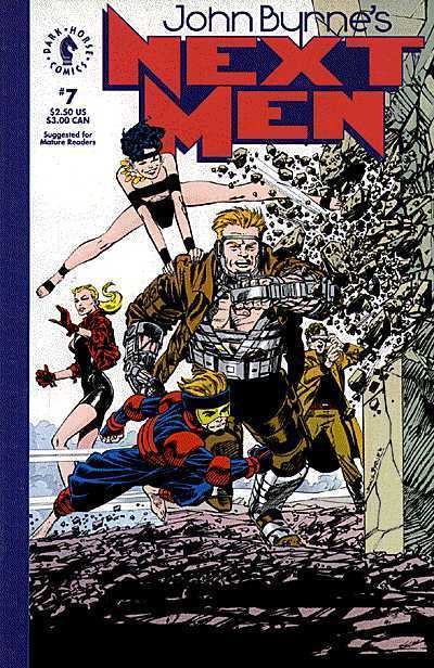 John Byrne's Next Men (vol 1) #7 VF