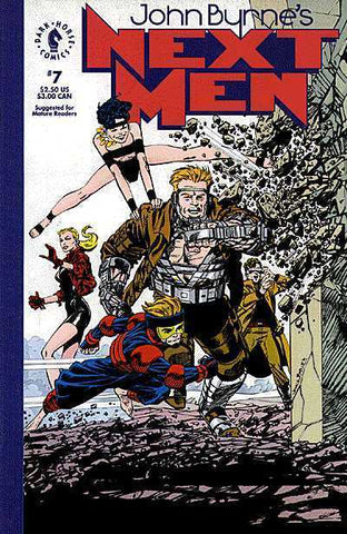 John Byrne's Next Men (vol 1) #7 VF