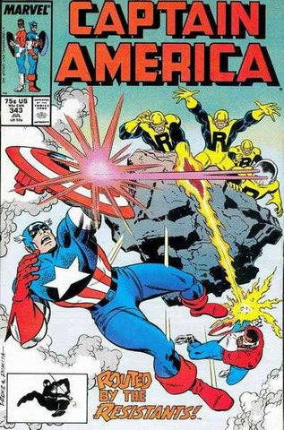 Captain America (vol 1) #343 VF