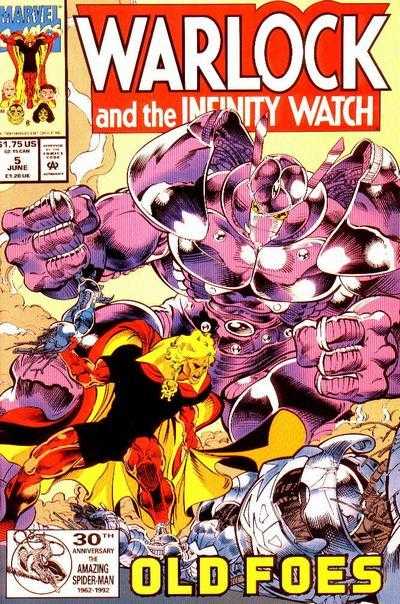 Warlock and the Infinity Watch (vol 1) #5 VF